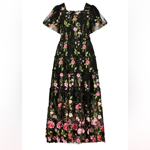 NWT Jessakae rose maxi dress 3x $298 - Picture 6 of 8